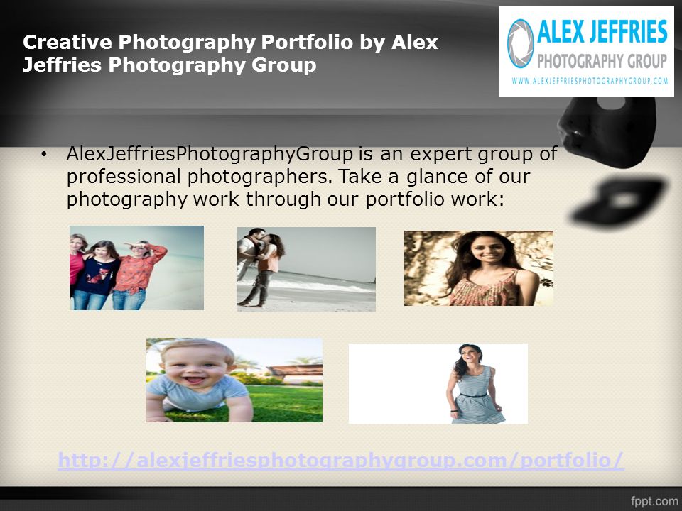 AlexJeffriesPhotographyGroup is an expert group of professional photographers.