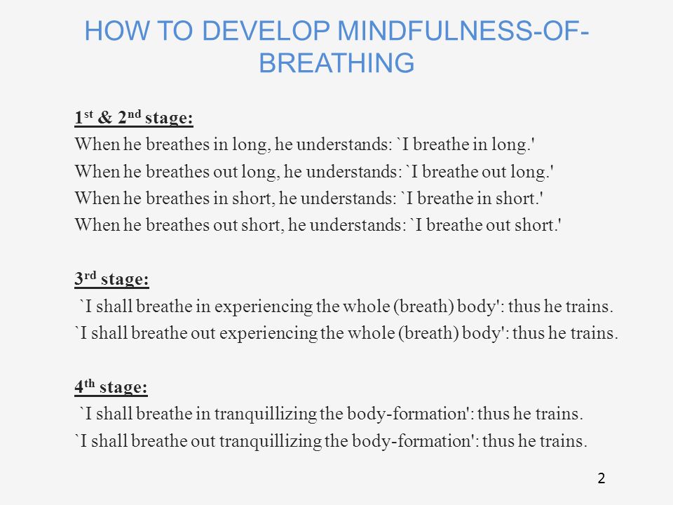 Introduction to 16 Steps of Mindfulness on Breathing - Sunnataram