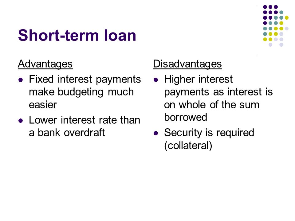 Improving Cash Flow. Options to improve cash flow Bank overdraft An  agreement whereby the holder of a current account at a bank is allowed to  withdraw. - ppt download