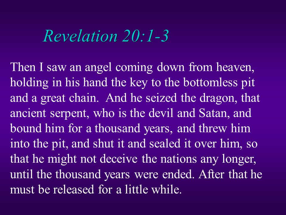 The Millennium In Revelation 201 10 Victory Through
