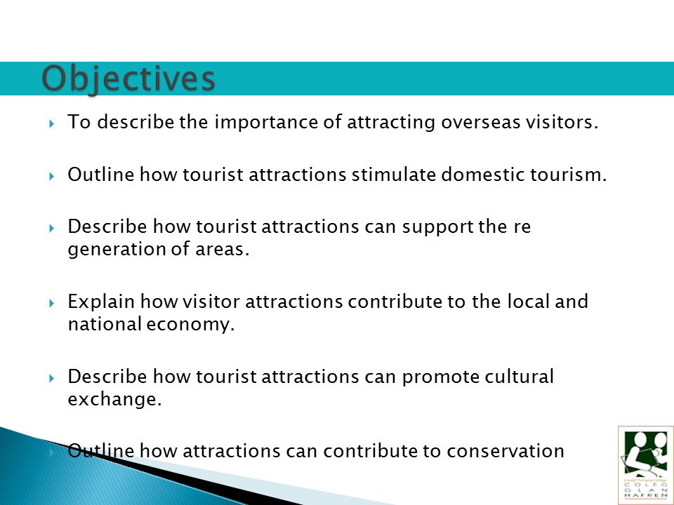 importance of visitor attractions