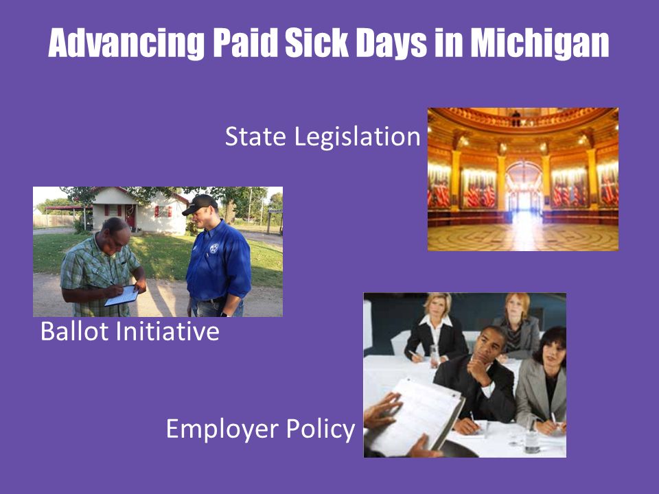 Economic Security Means Access to Earned Sick Days MPP SPOKESWOMAN PUT