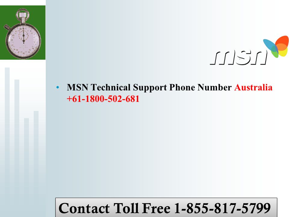 MSN Technical Support Phone Number Australia Contact Toll Free
