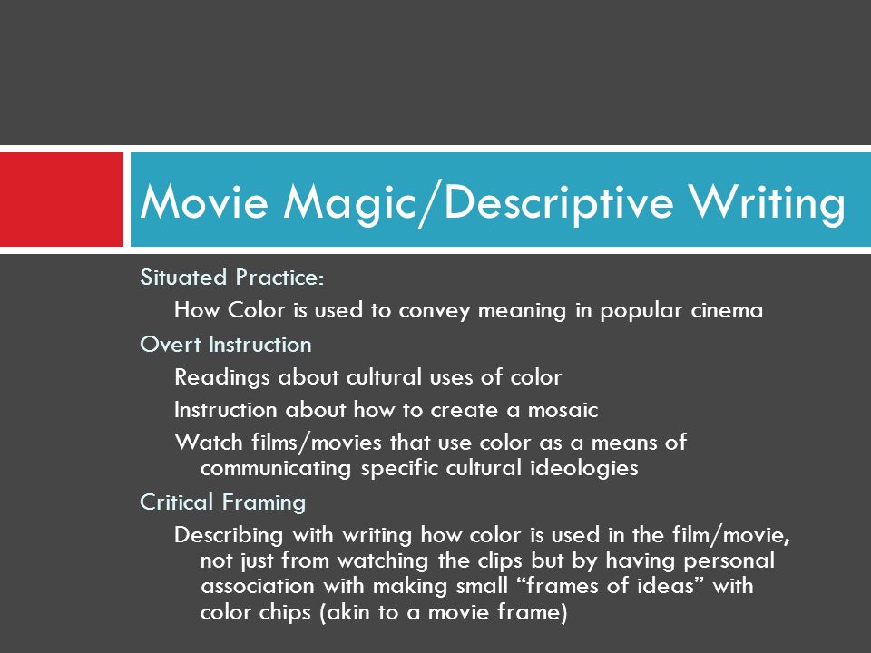 movie magic meaning