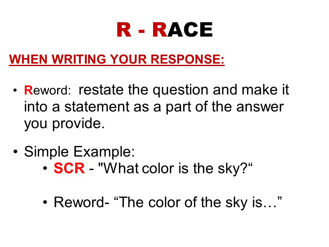 I Just Read A Passage About What Makes The Sky Blue How Do I Answer The Constructed Response Question Ppt Download