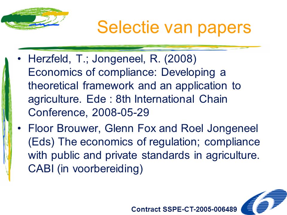 The Economics of Regulation in Agriculture: Compliance with Public and Private Standards