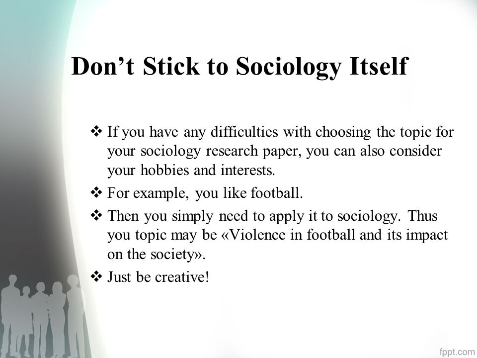Sociology paper topics on race