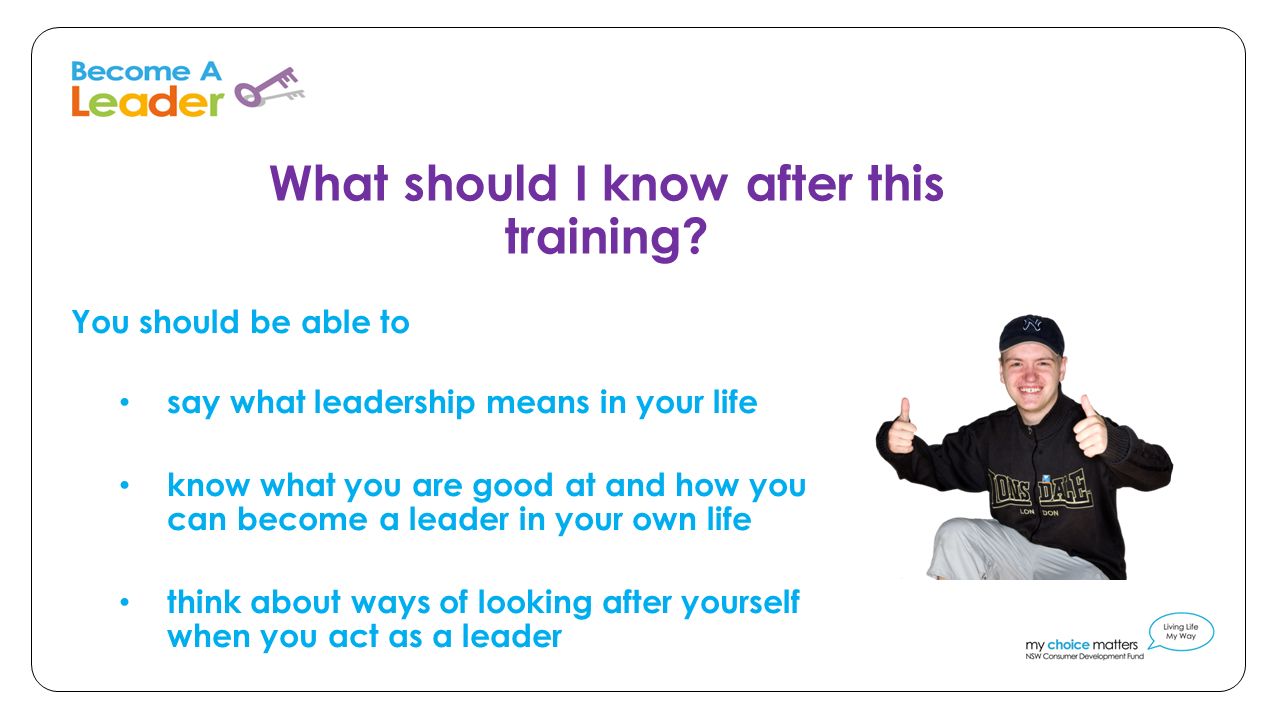 Become the leader of your own life 78 Become the leader of your own life 47