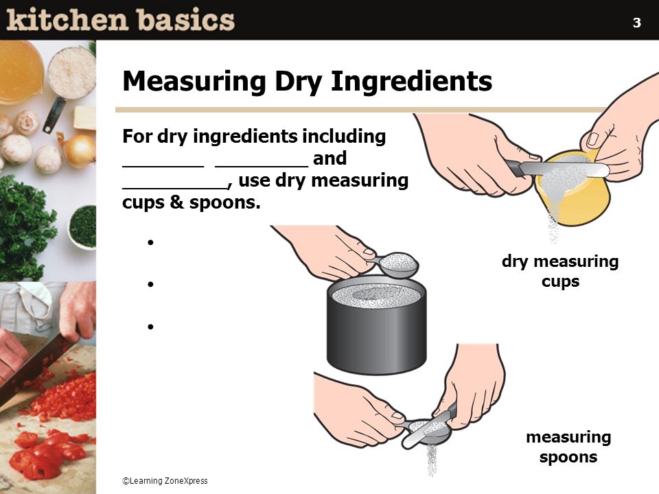 How to Measure Dry Ingredients Video and Steps