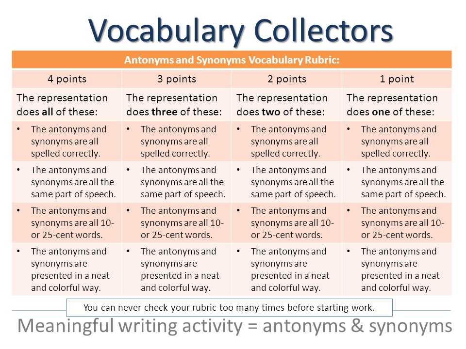 Rubric Vocabulary. Vocabulary пример. Vocabulary antonyms and synonyms. Problem синонимы на английском.