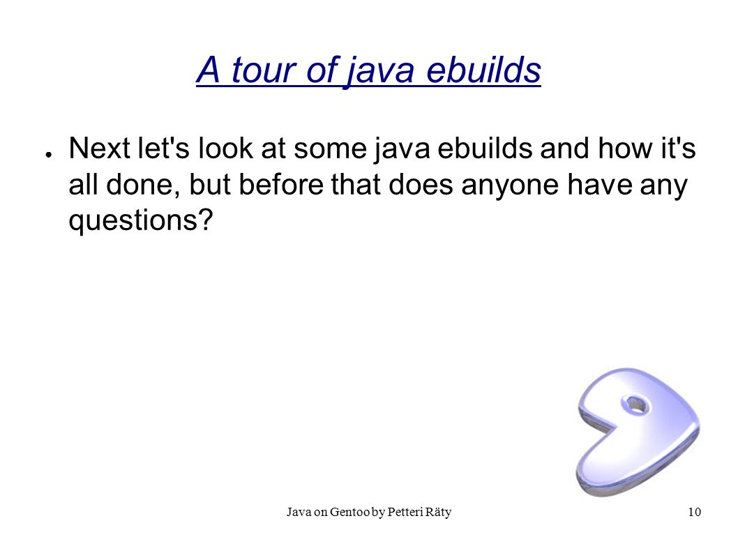 Gentoo install java