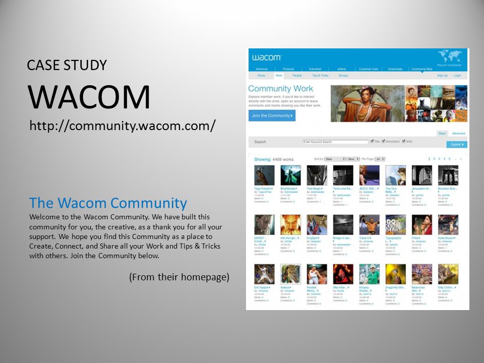 The Wacom Community Welcome to the Wacom Community.