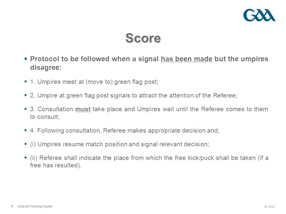 umpire training course aibreán gaa 2 umpire training course