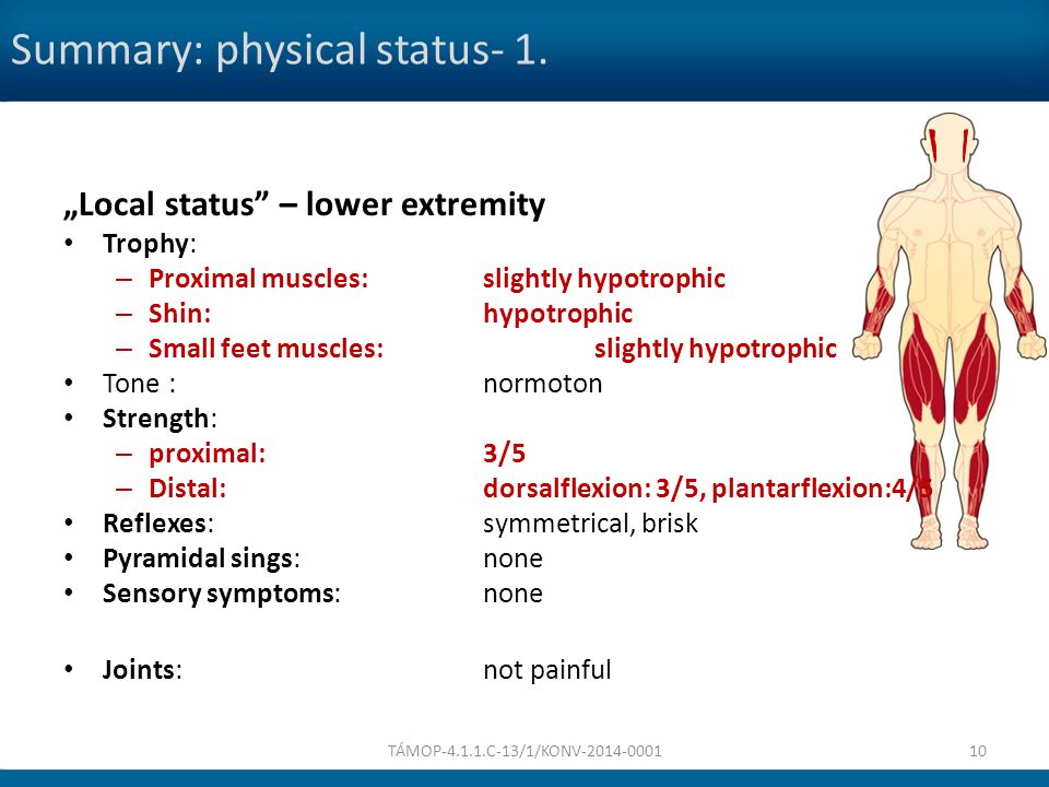 Low Back Pain With Proximal Muscle Weakness Differential Diagnosis Of Lower Extremity Proximal Weakness Tamop C 13 1 Konv Az Elettudomanyi Klinikai Ppt Download