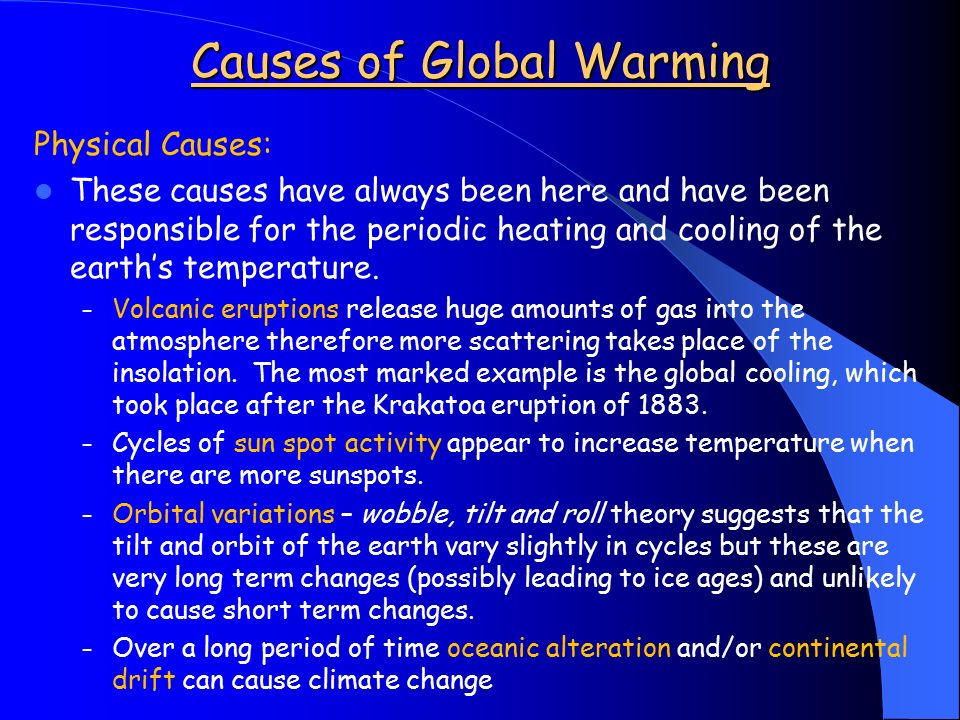 Топик: Global Warming