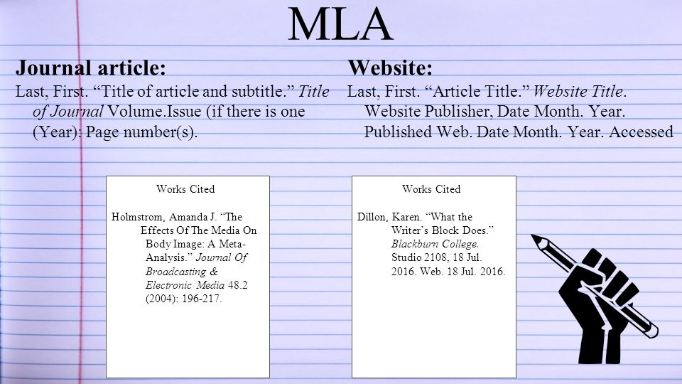Citing Your Paper Debunking the mystery behind MLA and APA. - ppt download