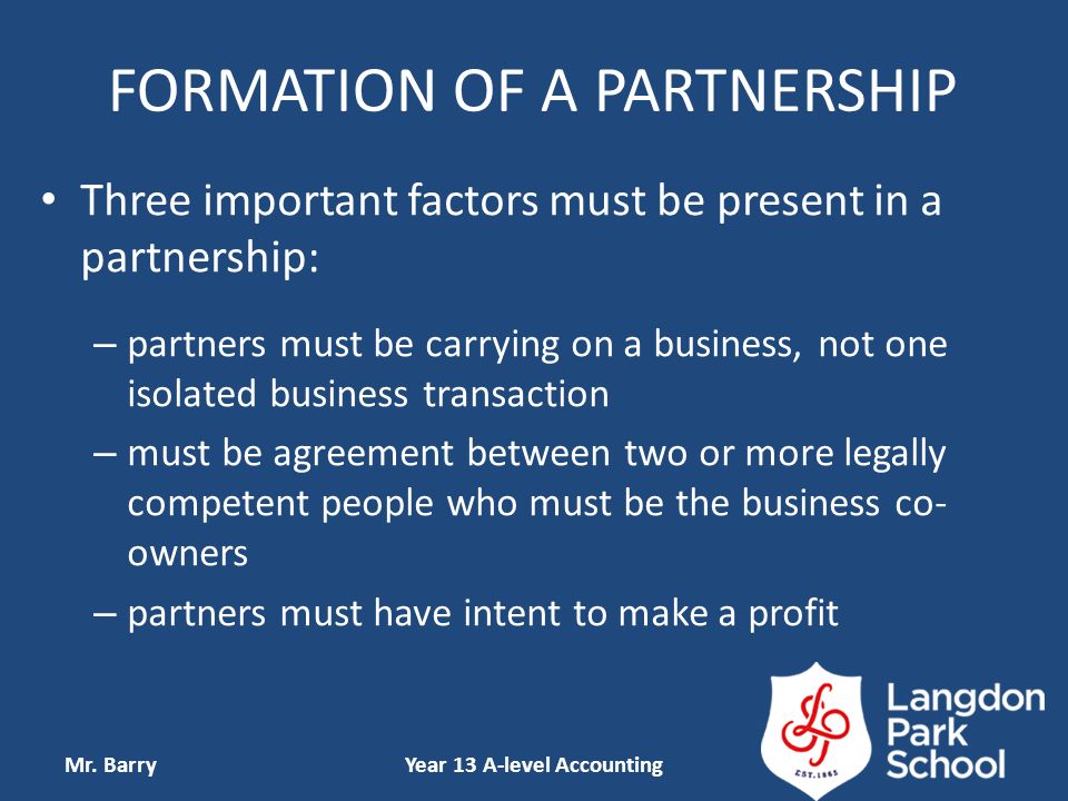 partnership accounting unit 3 further aspects of financial partnership accounting