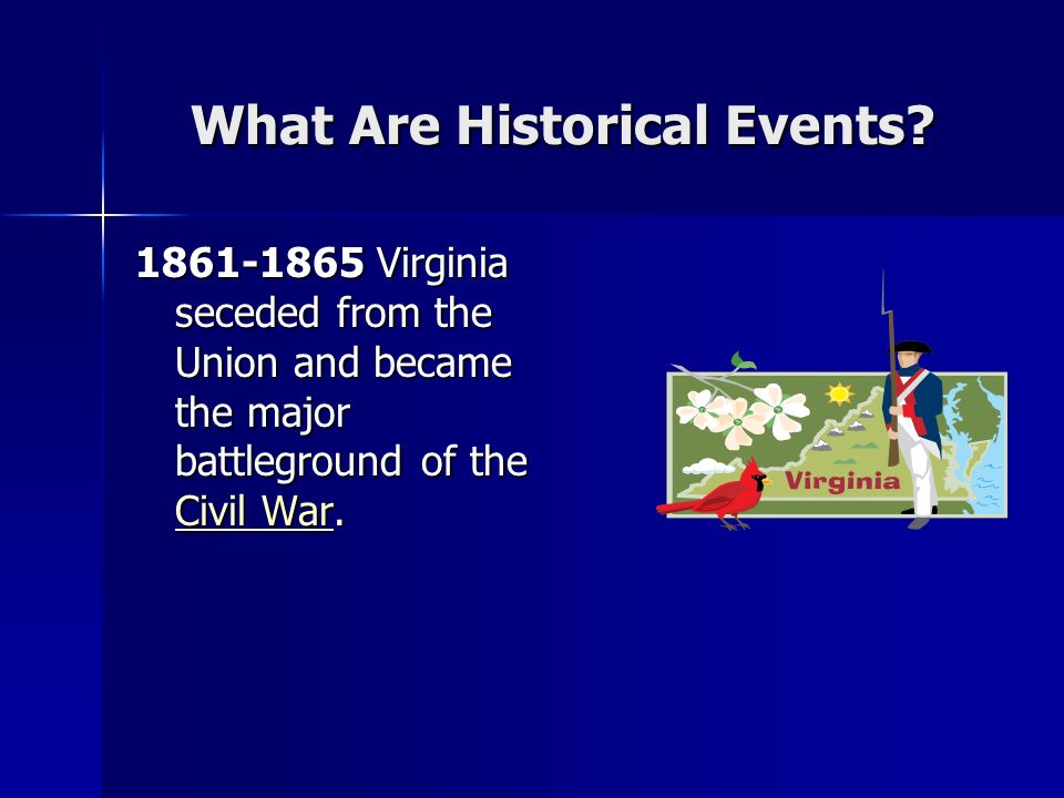 What Are Historical Events.