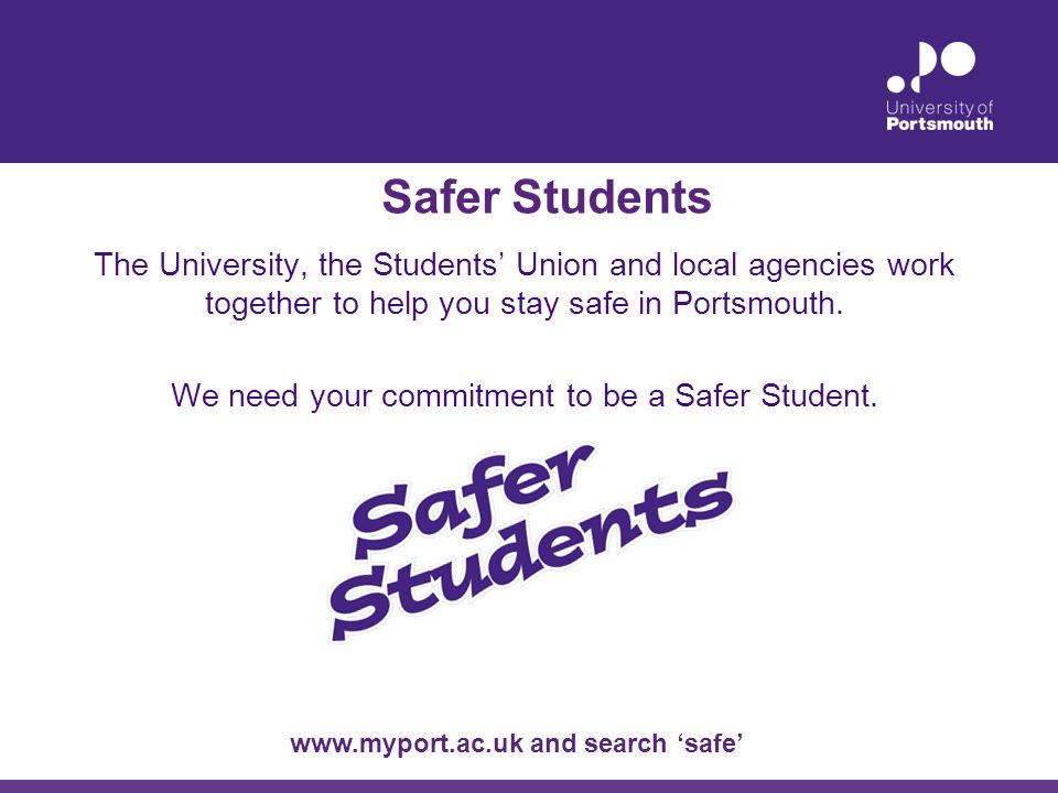 University of Portsmouth students Communicating with you – myport moodle  and beyond Studying here and support services Student Handbook Student. -  ppt download