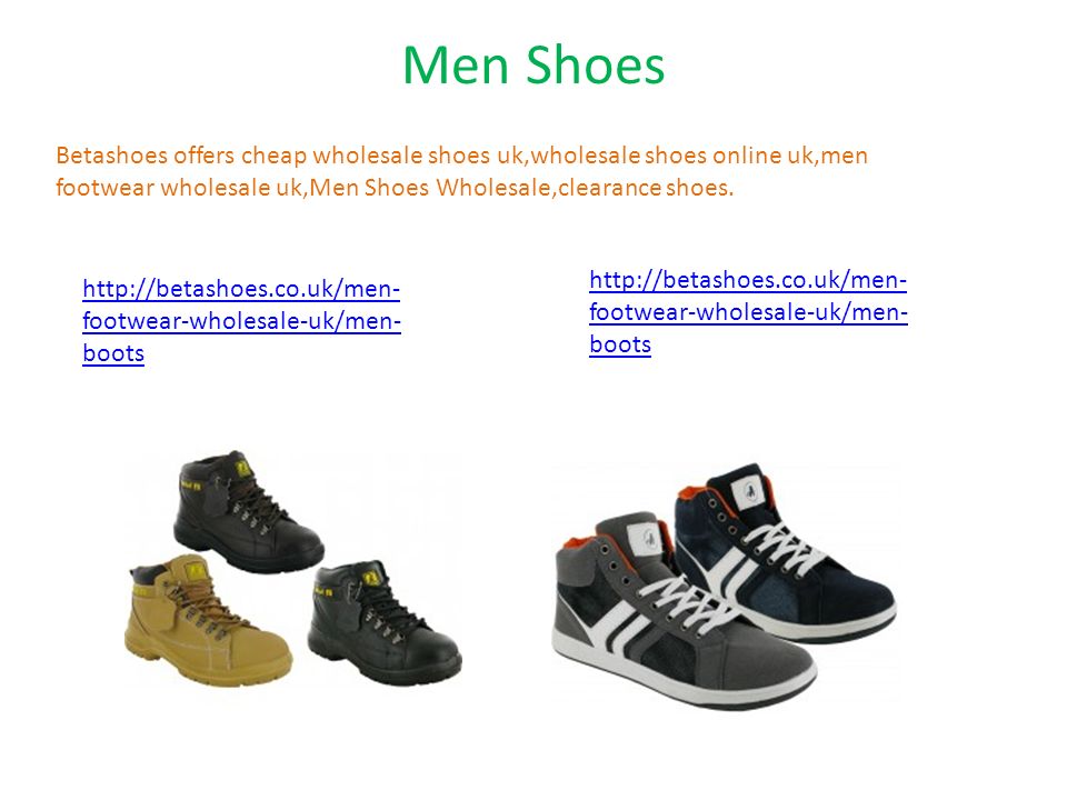 wholesale footwear online