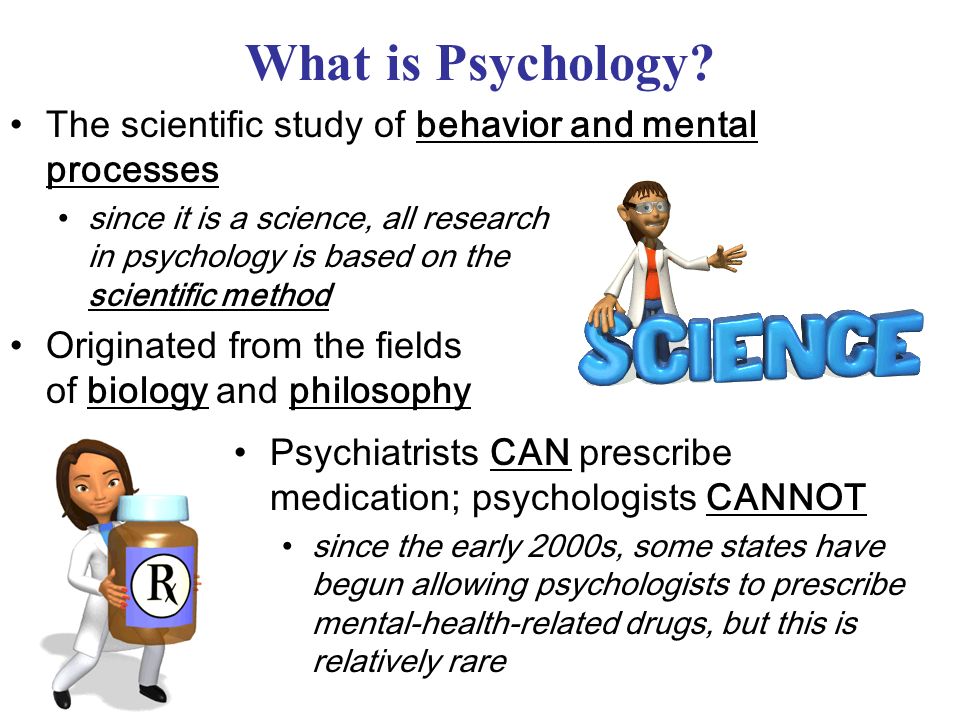 psychology is the scientific study of behavior and