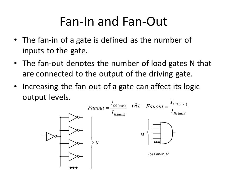 CMOS OUTLINE » Fan-out » Propagation delay » CMOS power consumption. - ppt  download
