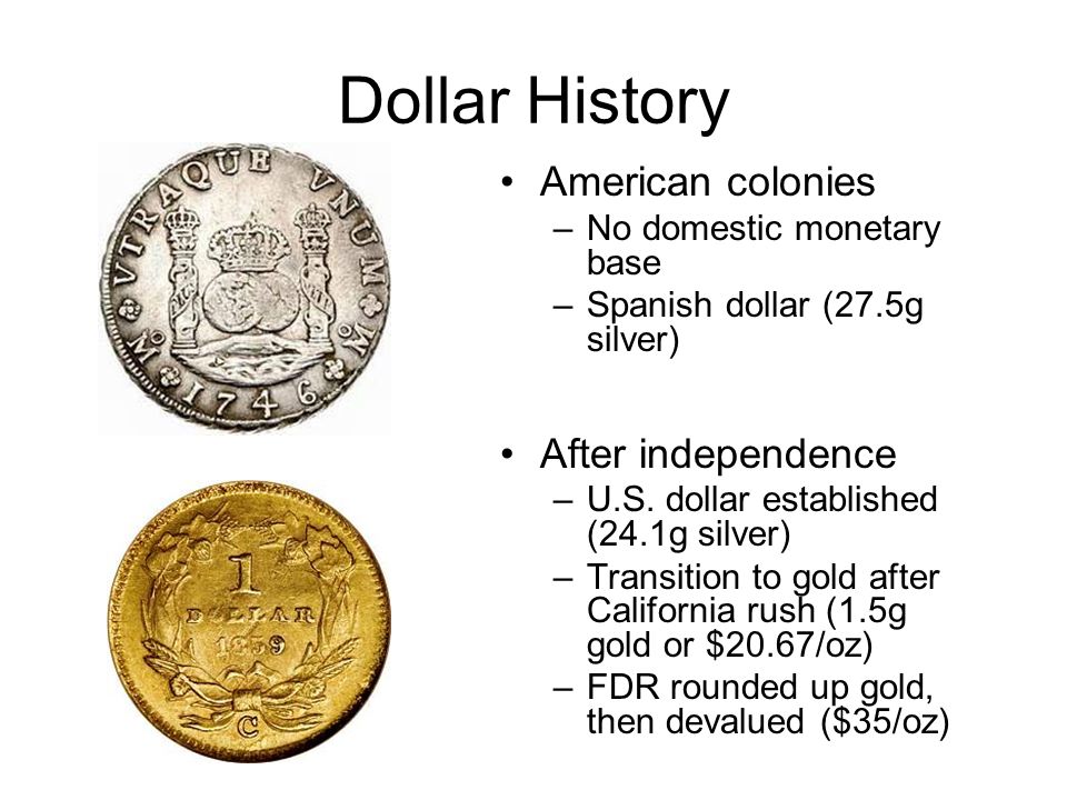 The U S Dollar A Net Essment What Is Money Medium Of Exchange 4 Dollar History American