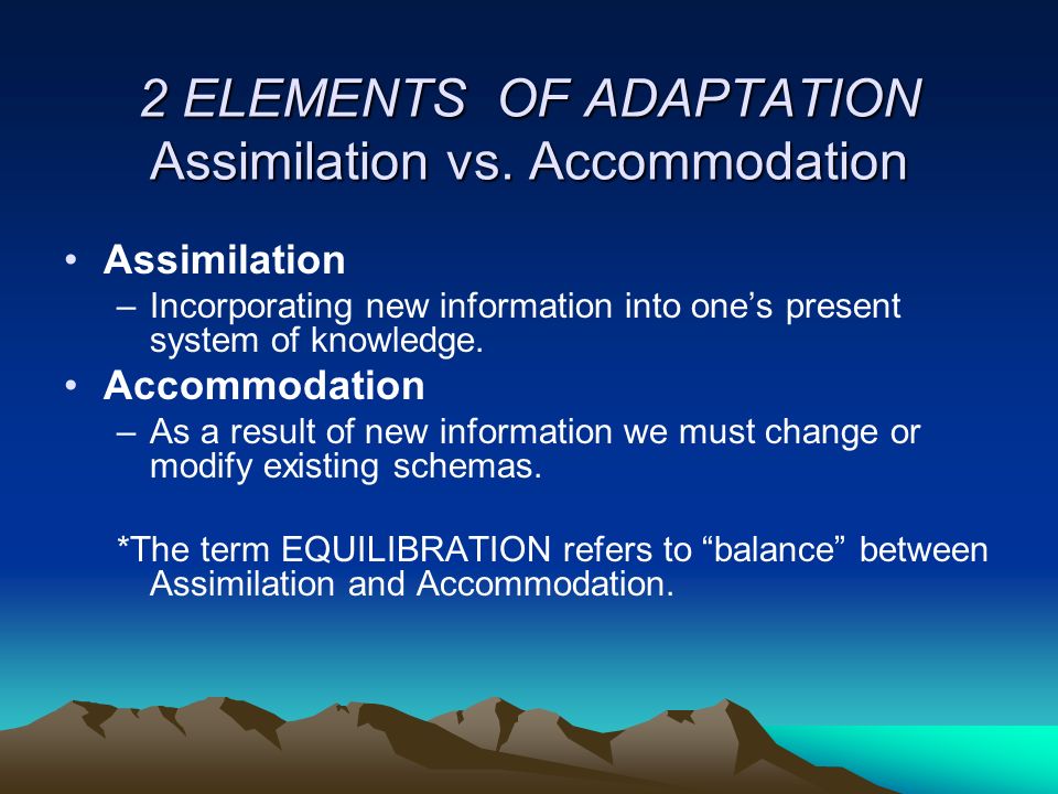 Piaget adaptation assimilation cheap accommodation