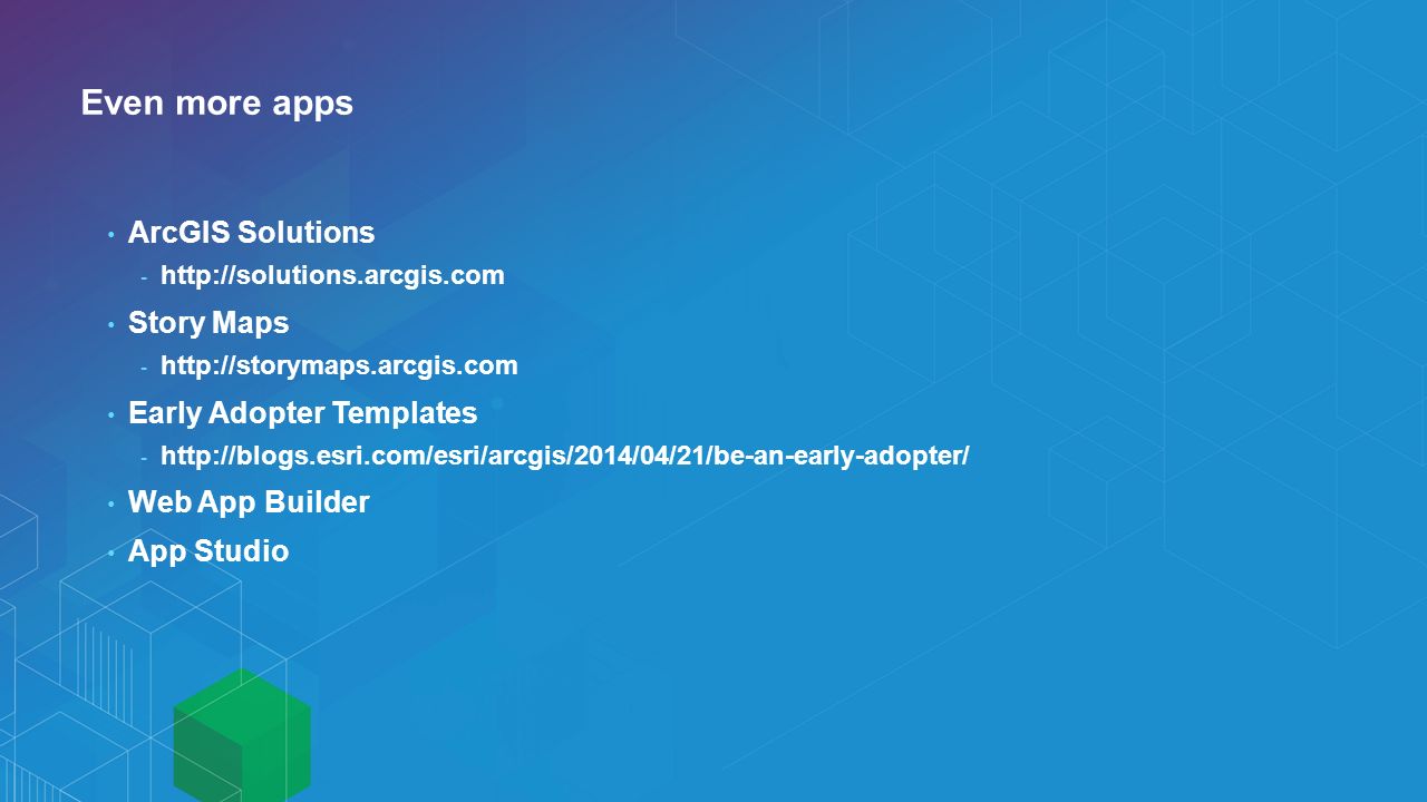 creating apps using arcgis online templates matt kennedy ppt download