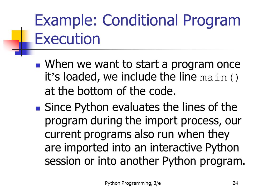 Python Programming, 3/e1 Python Programming: An Introduction to ...