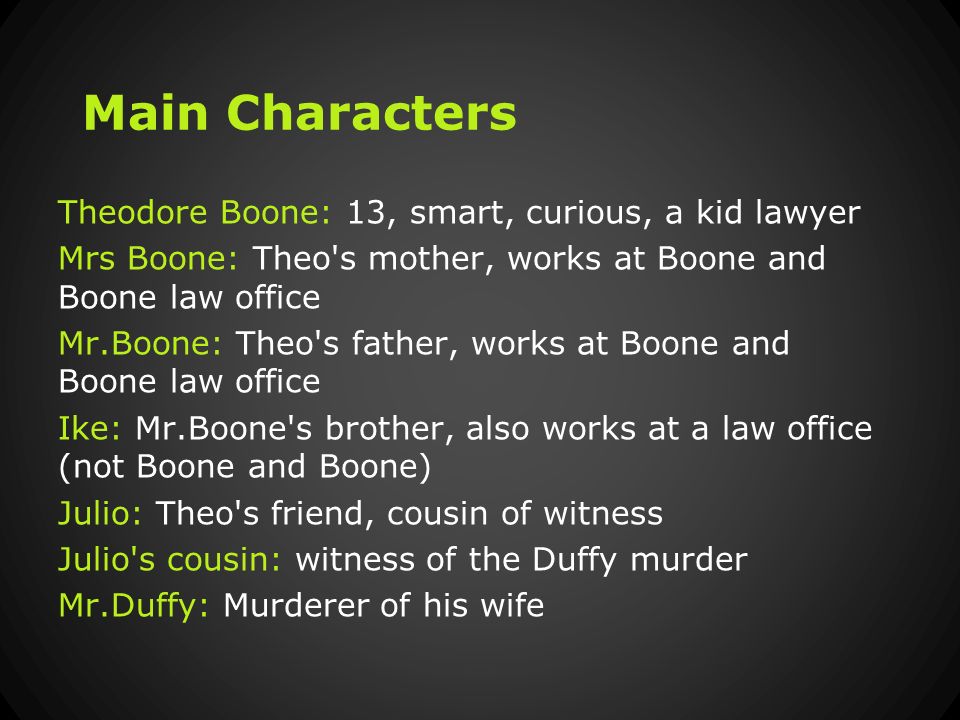 Theodore Boone: Kid Lawyer By: John Grisham Presentation By: Tyler  Dvergsten. - ppt download