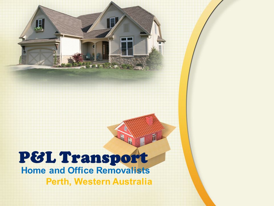 P&L Transport Home and Office Removalists Perth, Western Australia