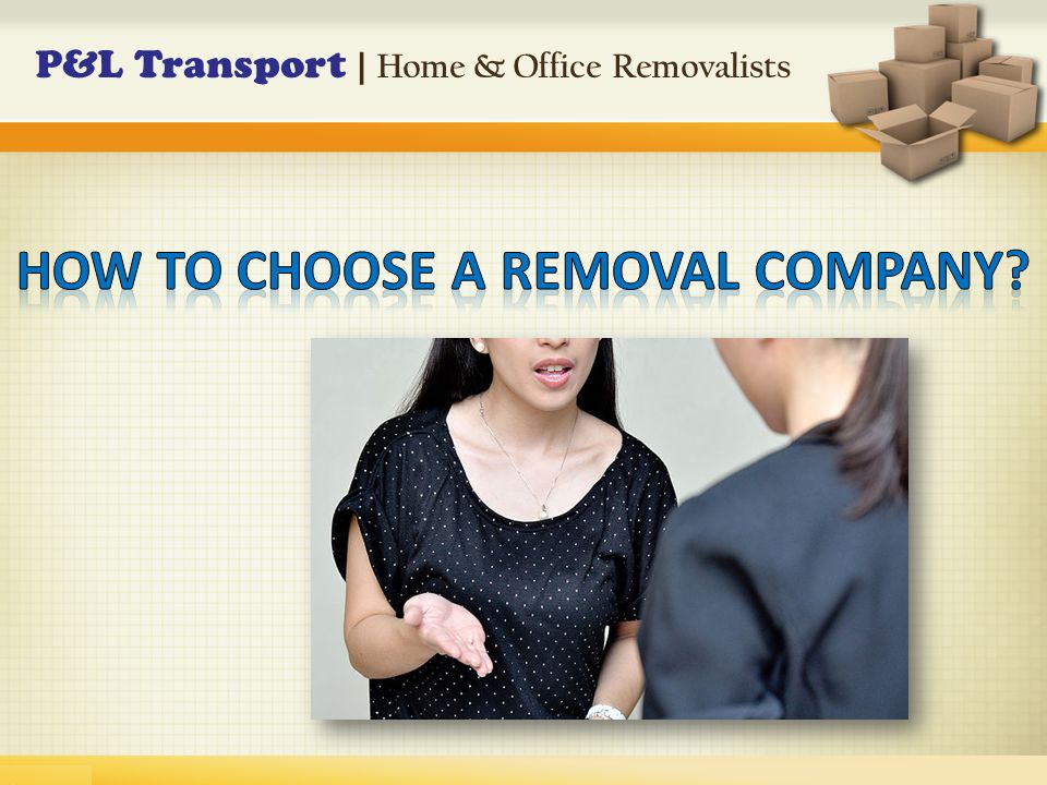P&L Transport | Home & Office Removalists