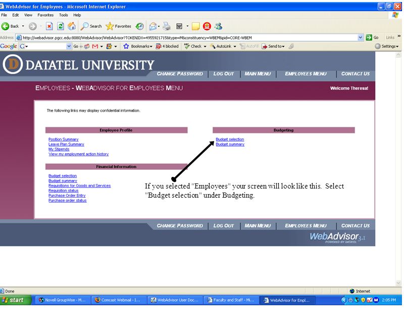 from the main pgcc web page select faculty staff ppt download