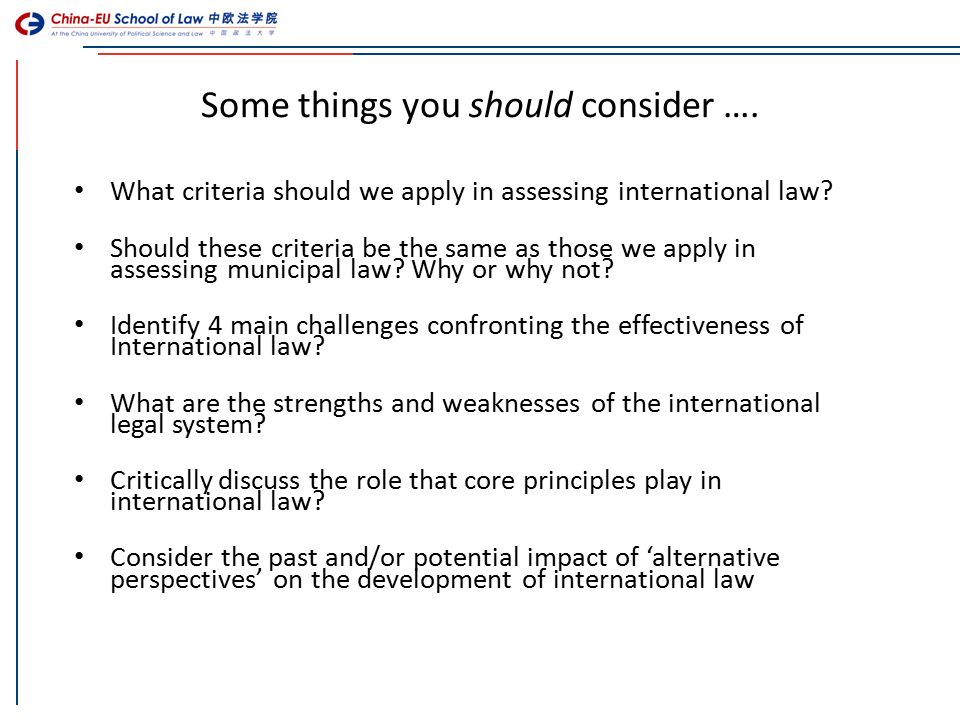 strengths and weaknesses of international law