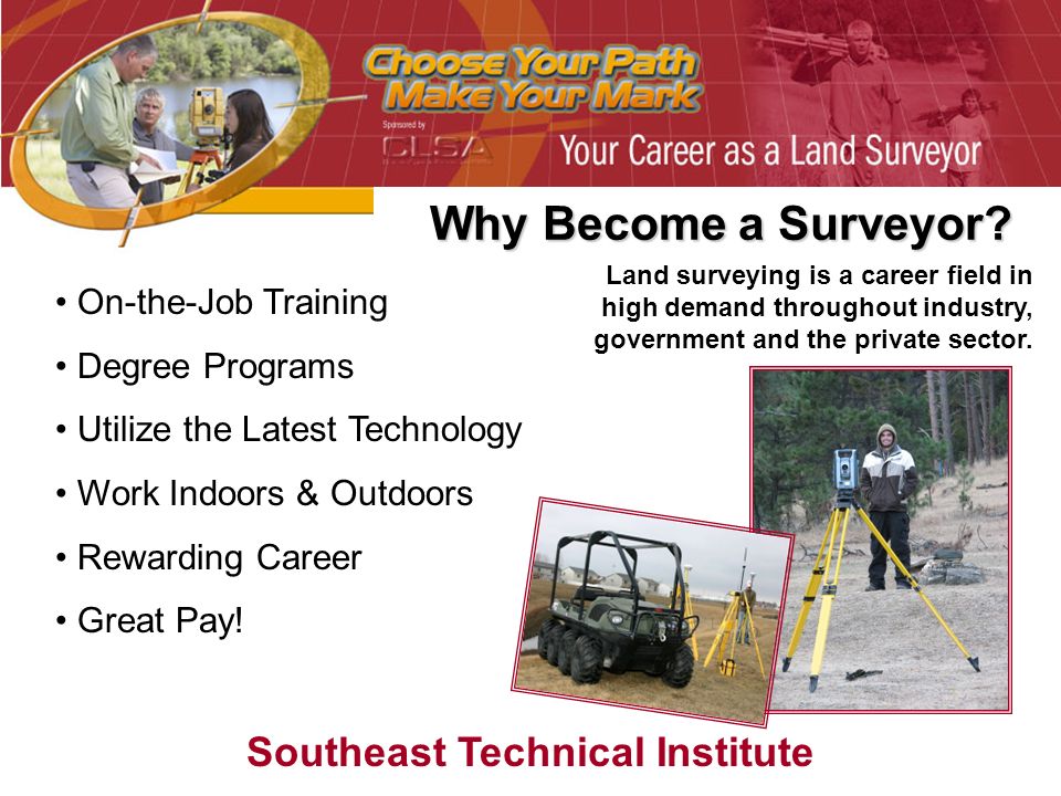 Land Surveying An Exciting Career Opportunity California Land - 