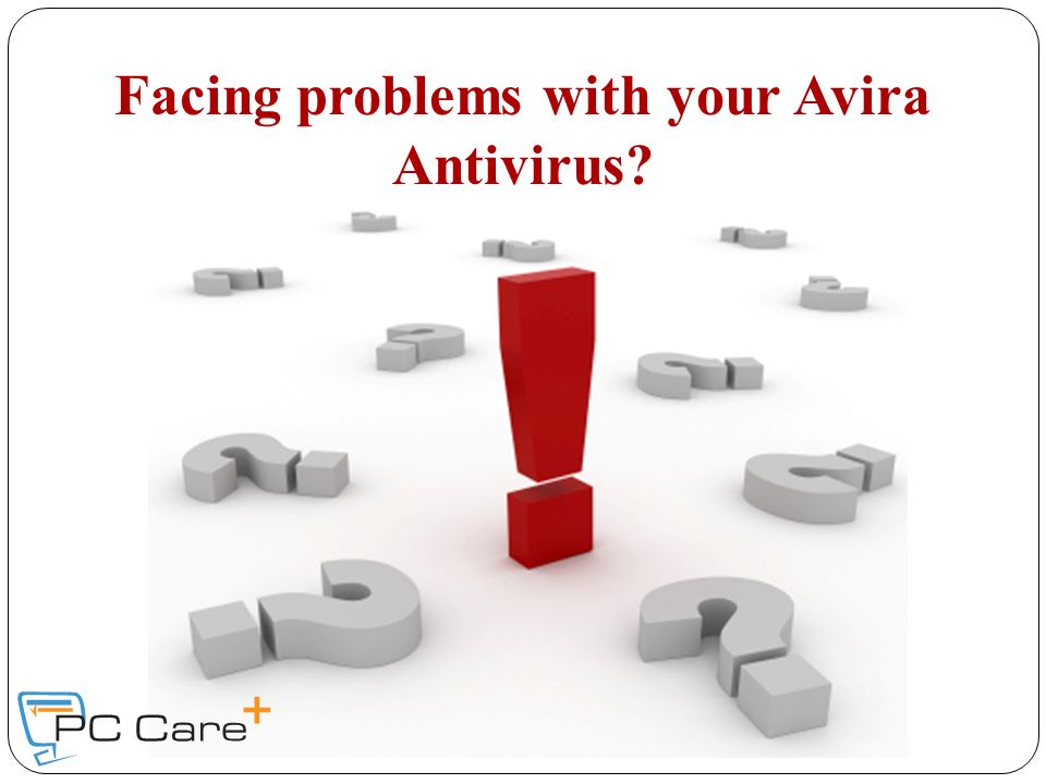 Facing problems with your Avira Antivirus