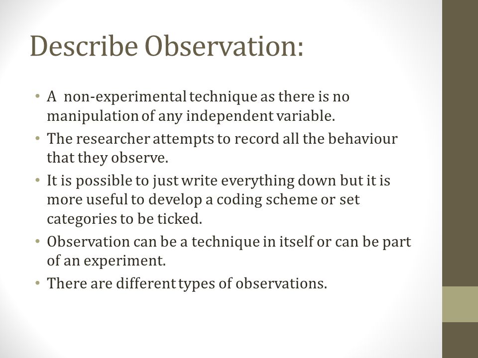 types of observation in research methodology pdf observation method of data collection example