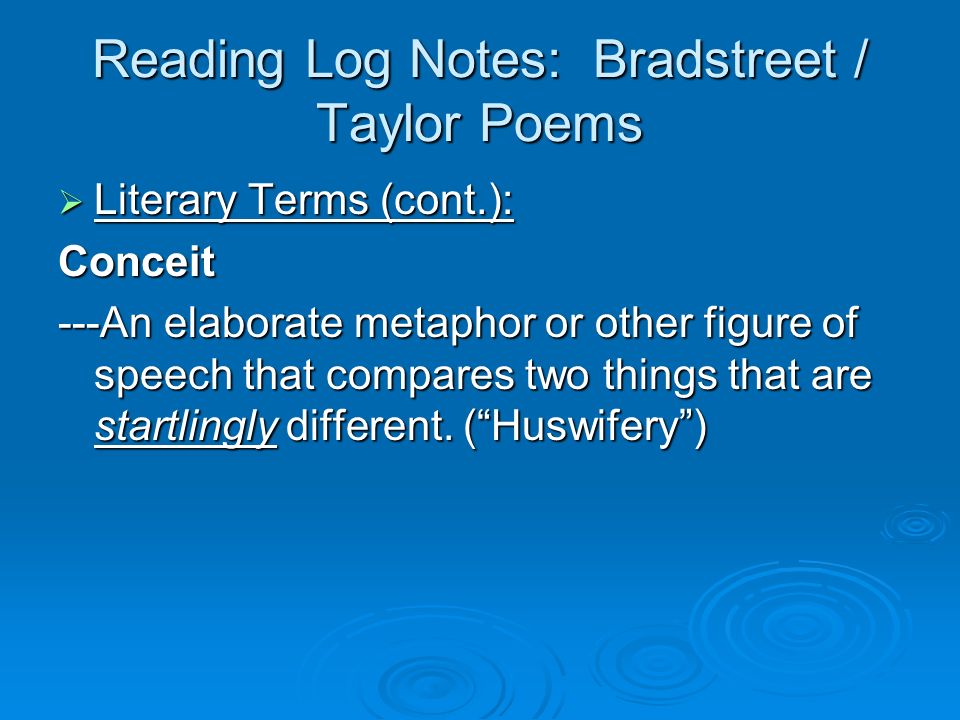 huswifery connotation huswifery figurative language