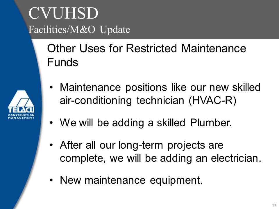 cvuhsd bond program update presented march 8 ppt download