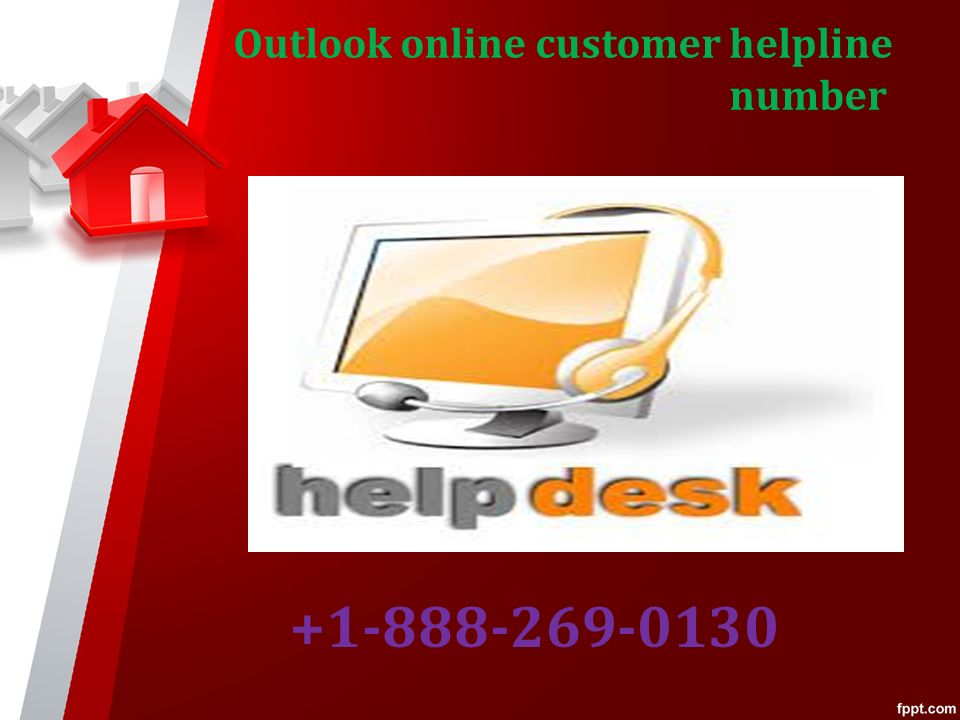 Outlook online customer helpline number