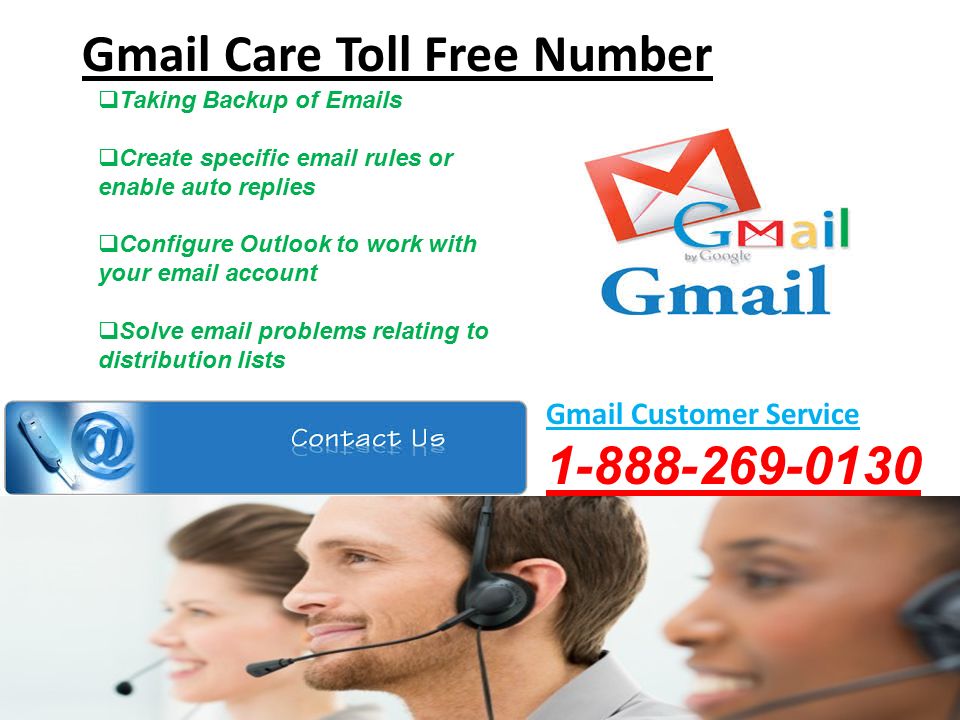Gmail Care Toll Free Number Gmail Customer Service  Taking Backup of  s  Create specific  rules or enable auto replies  Configure Outlook to work with your  account  Solve  problems relating to distribution lists