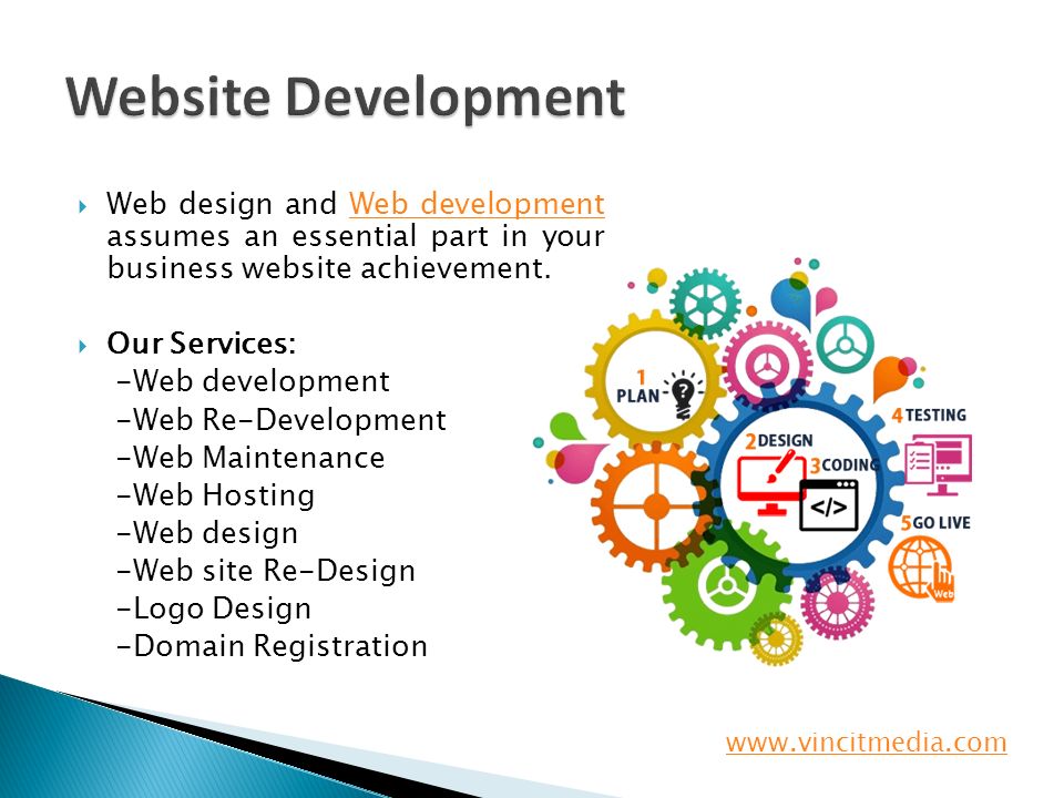  Web design and Web development assumes an essential part in your business website achievement.Web development  Our Services: -Web development -Web Re-Development -Web Maintenance -Web Hosting -Web design -Web site Re-Design -Logo Design -Domain Registration