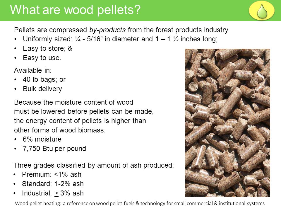 Module 9: Wood pellet heating 9.1: Wood pellets & current use 9.2: Two wood  pellet heat case studies 9.3: Bulk delivery 9.4: Pellet stoves 9.5: Pellet.  - ppt download