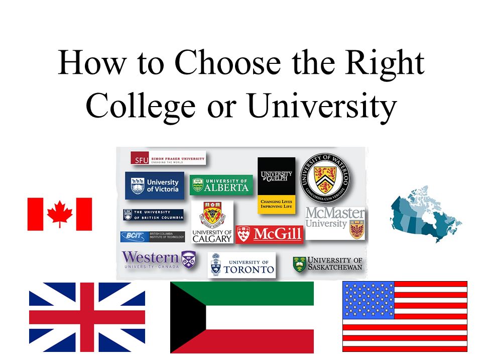 welcome to cbs how to choose the right college or university ppt how to choose the right college
