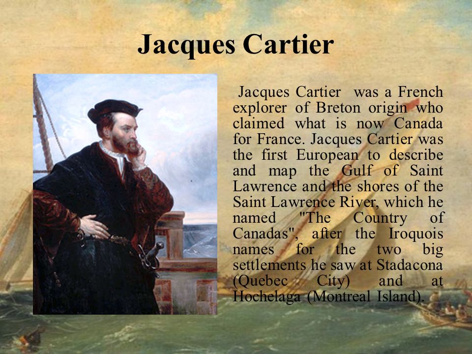 jacques cartier origin