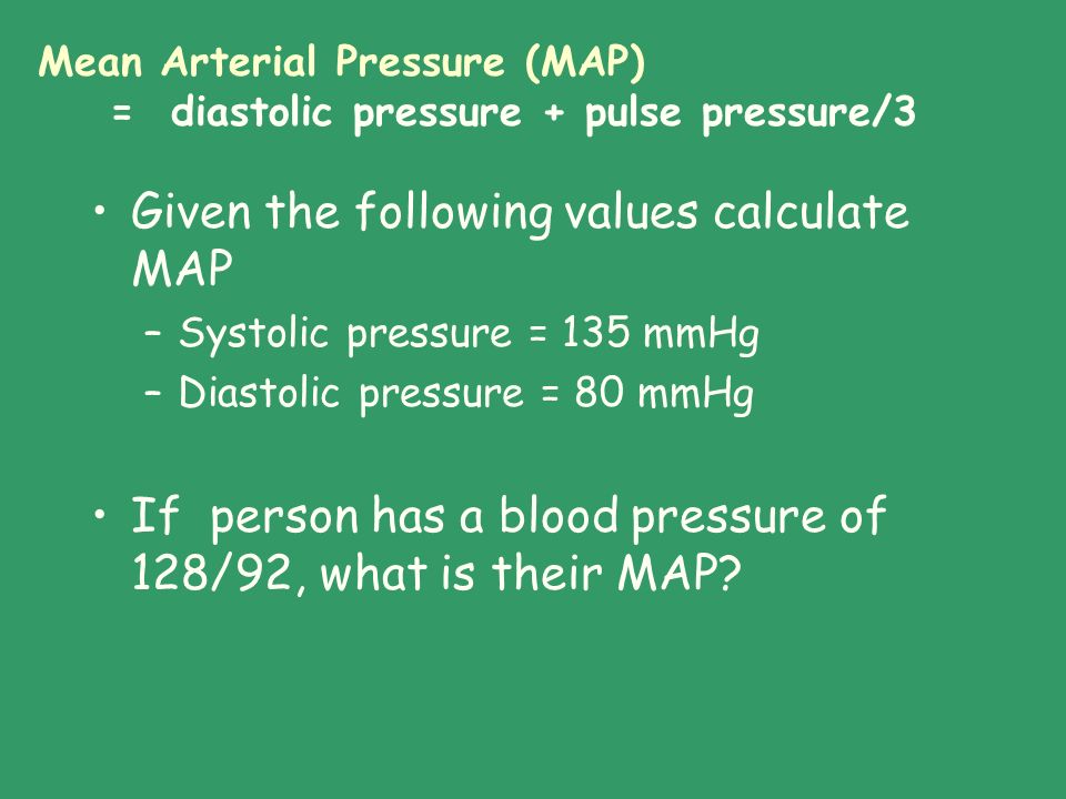 doctors in training map and pulse pressure