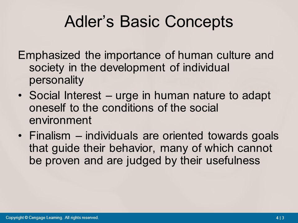 alfred adler personality