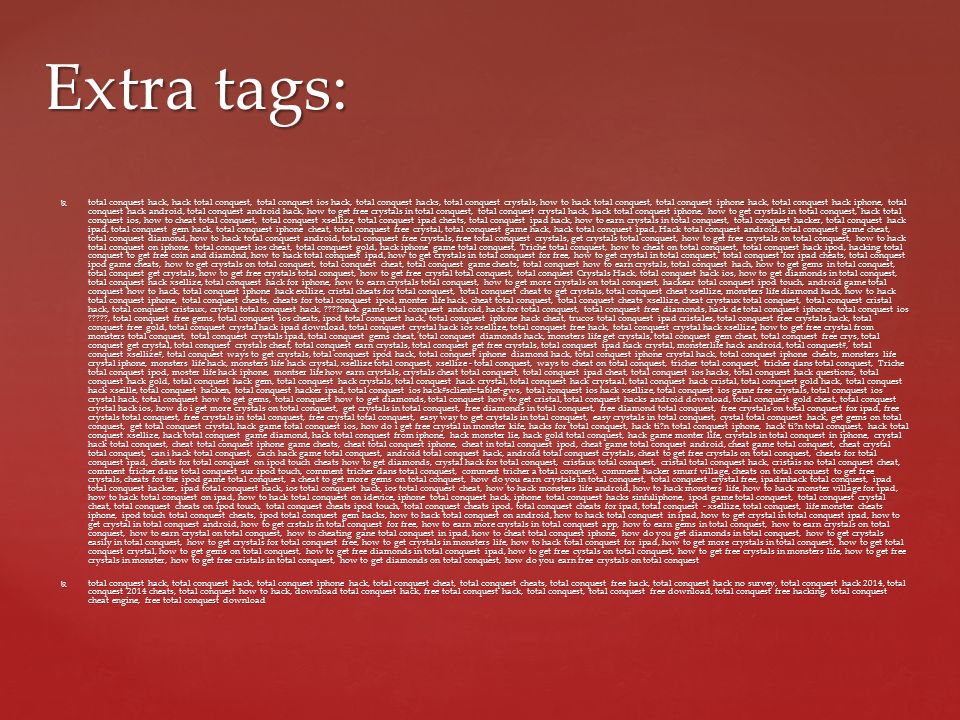 what is the password to the total conquest hack tool what is the password to the total conquest hack tool