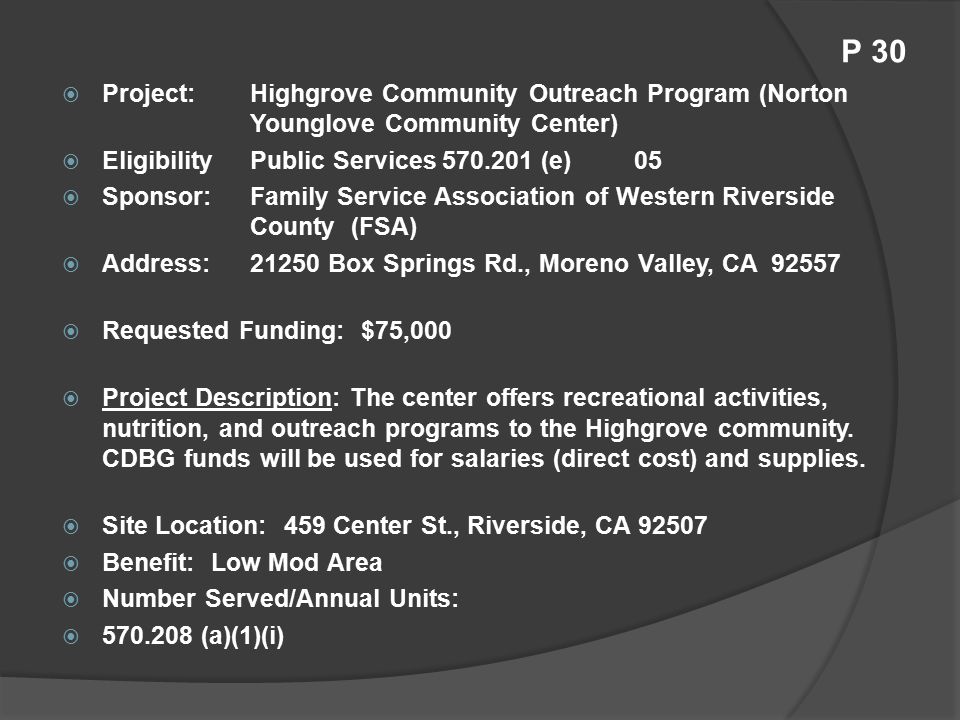 P 1 Project Operation School Bell Temecula Eligibilitypublic Services E 05 Sponsor Assistance League Of Temecula Valley Address Ppt Download